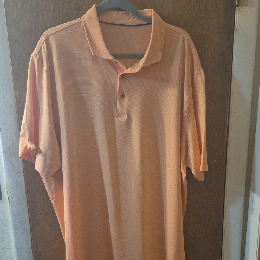 Classic Orange Polo Shirt for Men